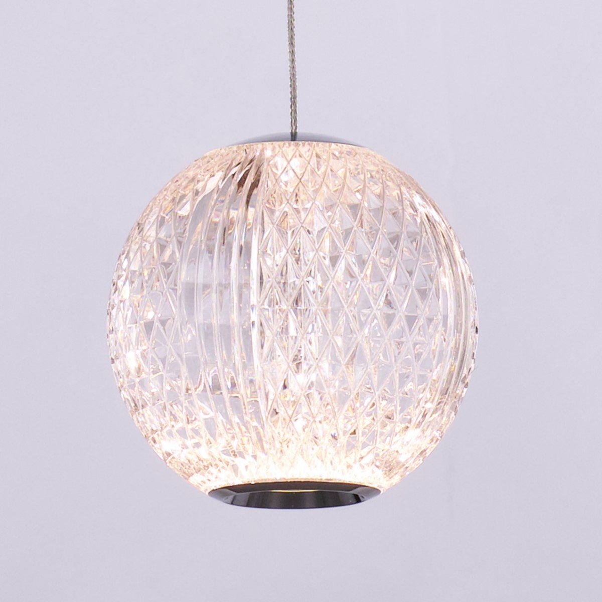 MD20001012-1A chrome Светильник подвесной Delight Collection Elliot Diamante MD20001012-1A chrome