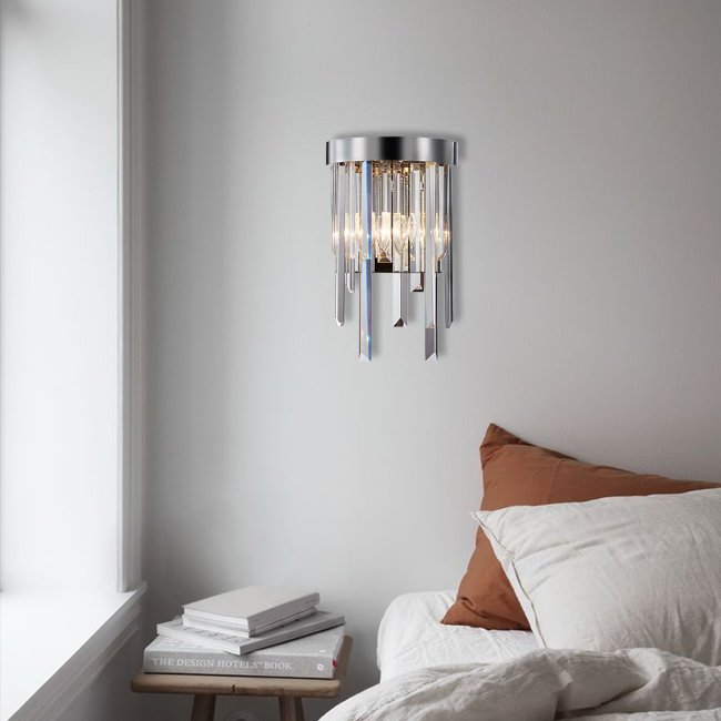 Настенное бра Lumien Hall Dzhillian LH0048/2W-CR-CL