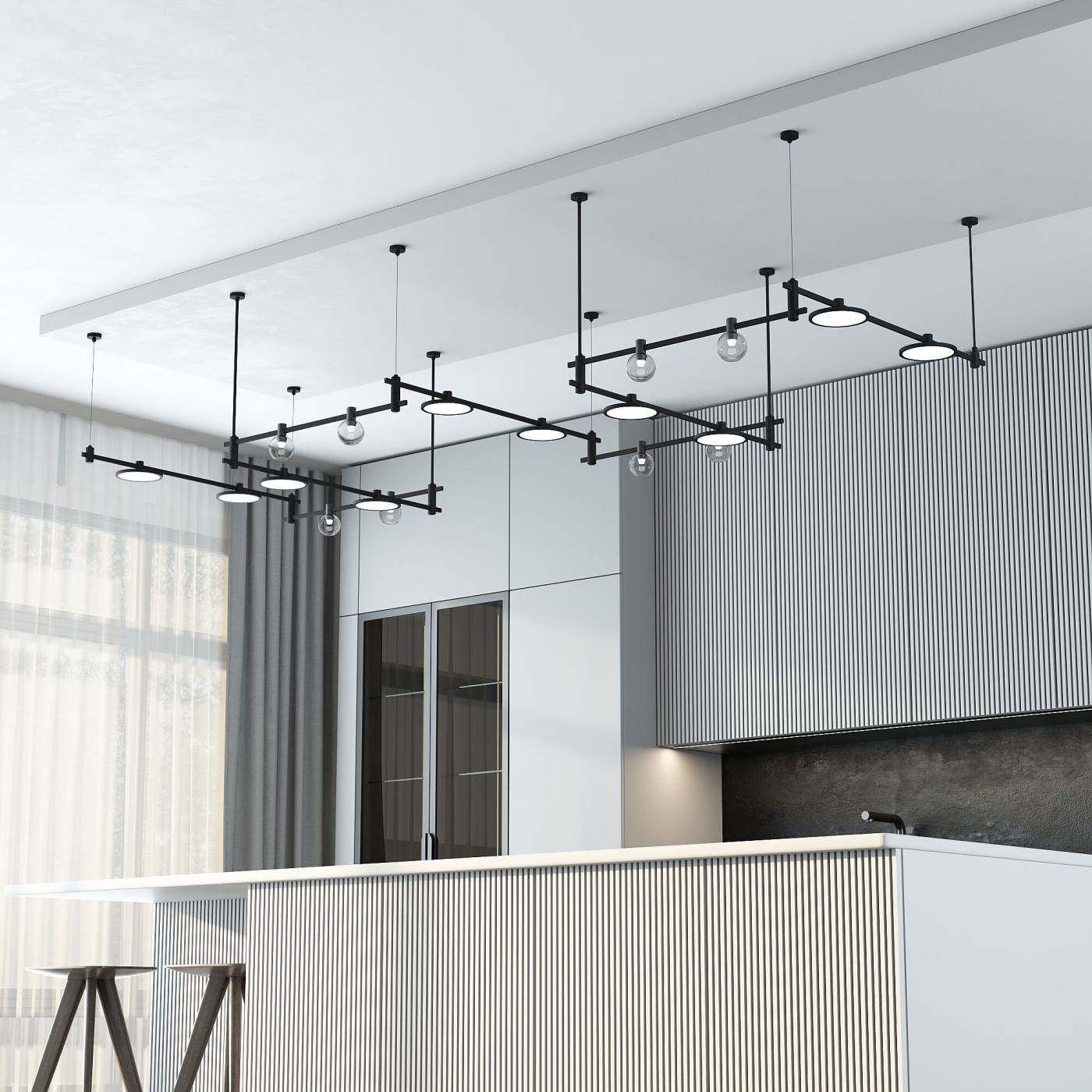 Elektrostandard Esthetic Magnetic Esthetic Magnetic Подвесной комплект с вводом питания 85154/00