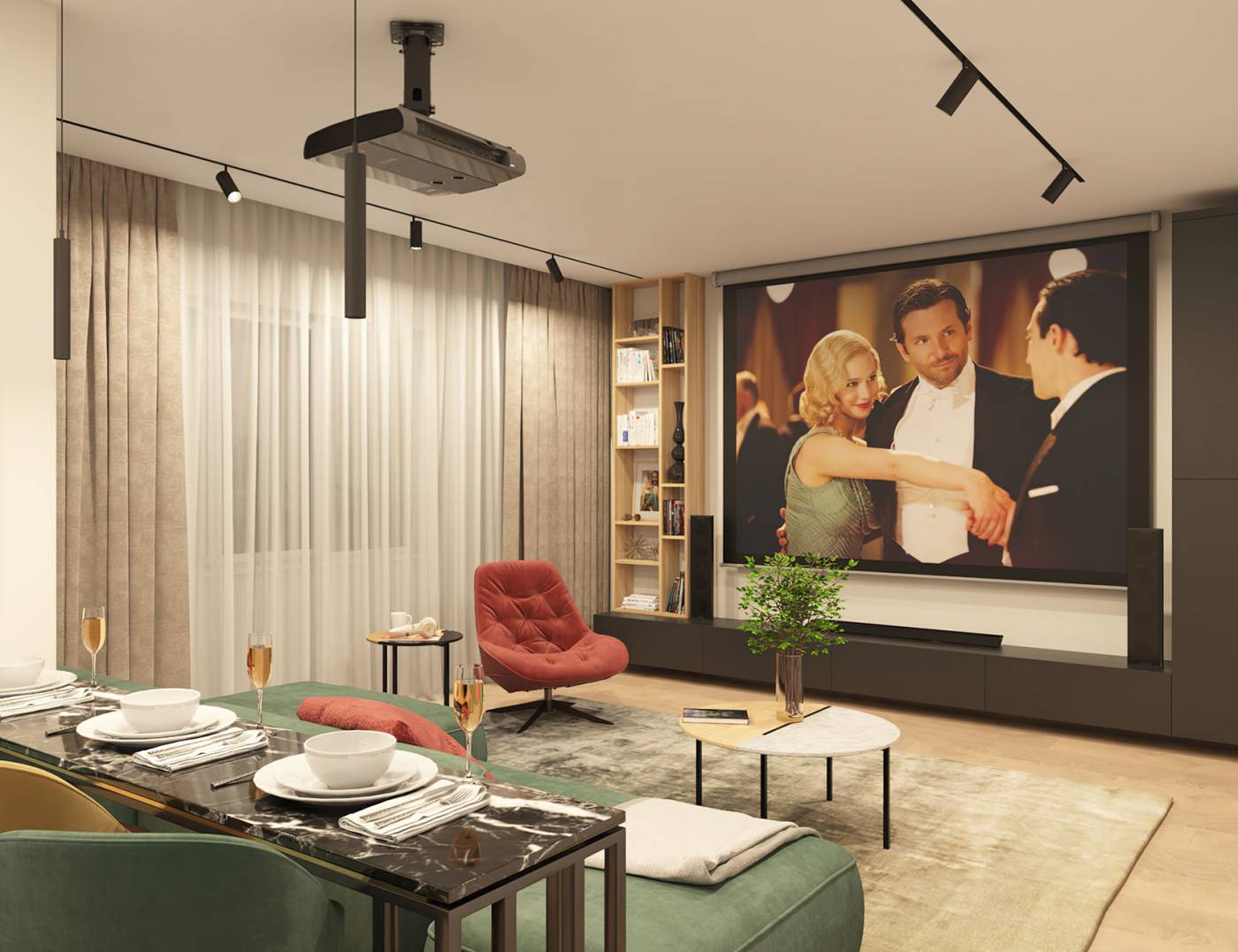 DK8020-BK Трековый светильник Denkirs Smart Spot DK8020-BK