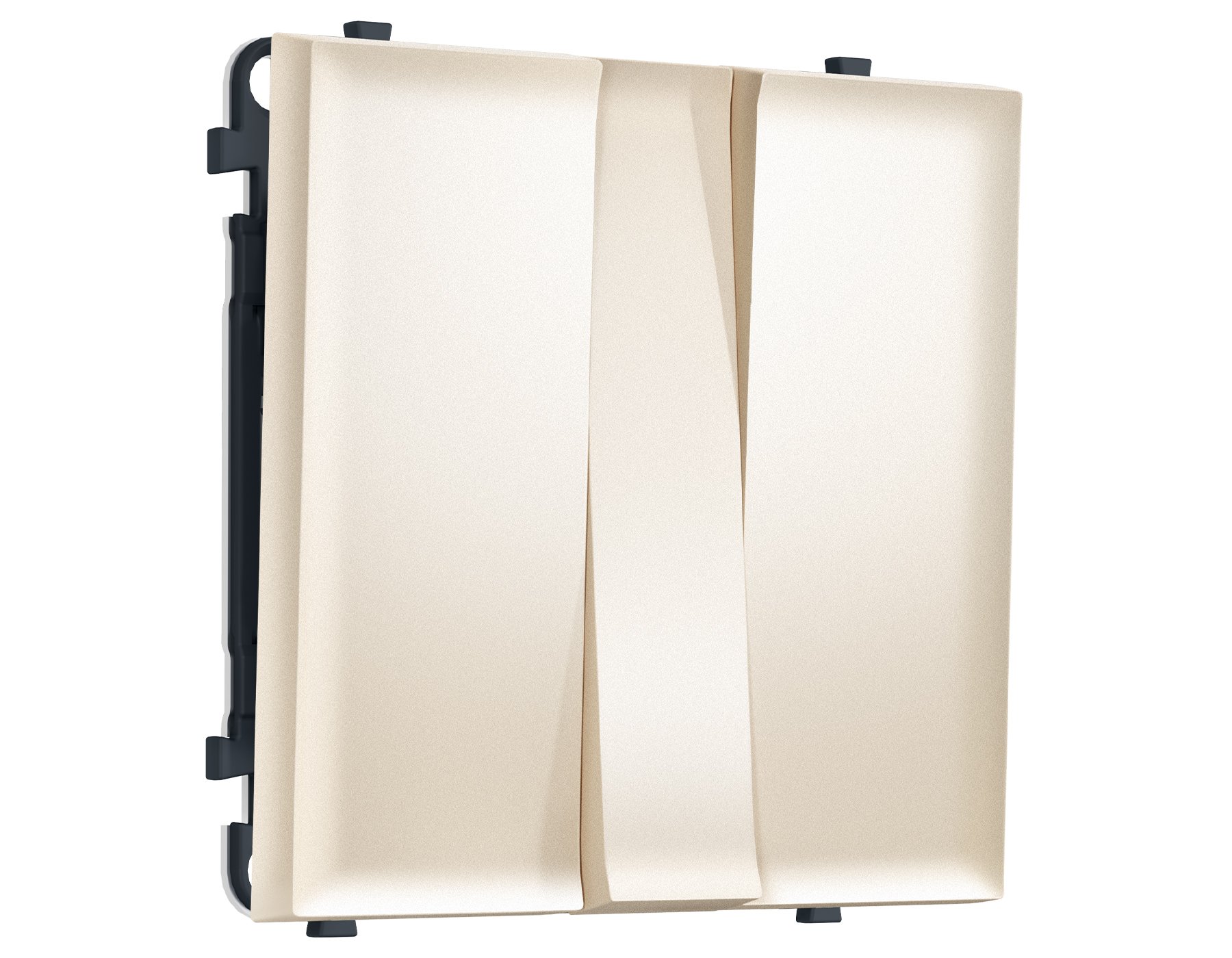 MS245010 MS245010 Комплект механизма 3-кл выключателя SIGMA Жемчужно-кремовый 10A-250V QUANT PRO (SP2450, PR133)