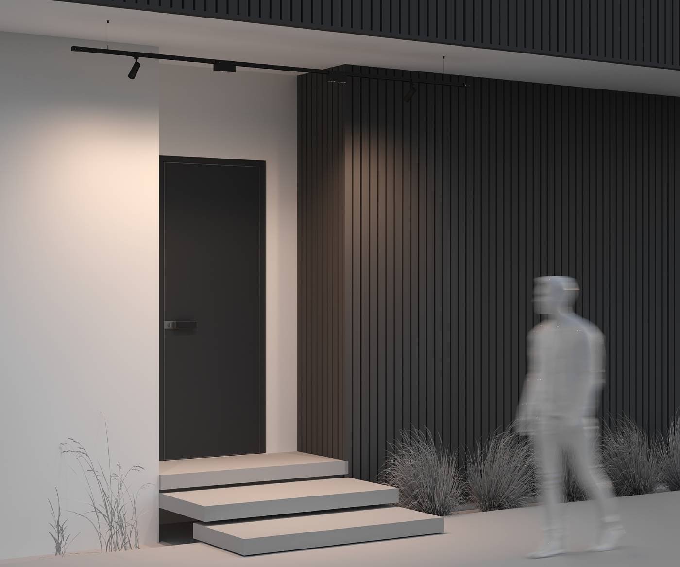 Гибкий подвес для уличной трековой системы Elasity IP Maytoni Elasity IP O-TR001-PB-H2M