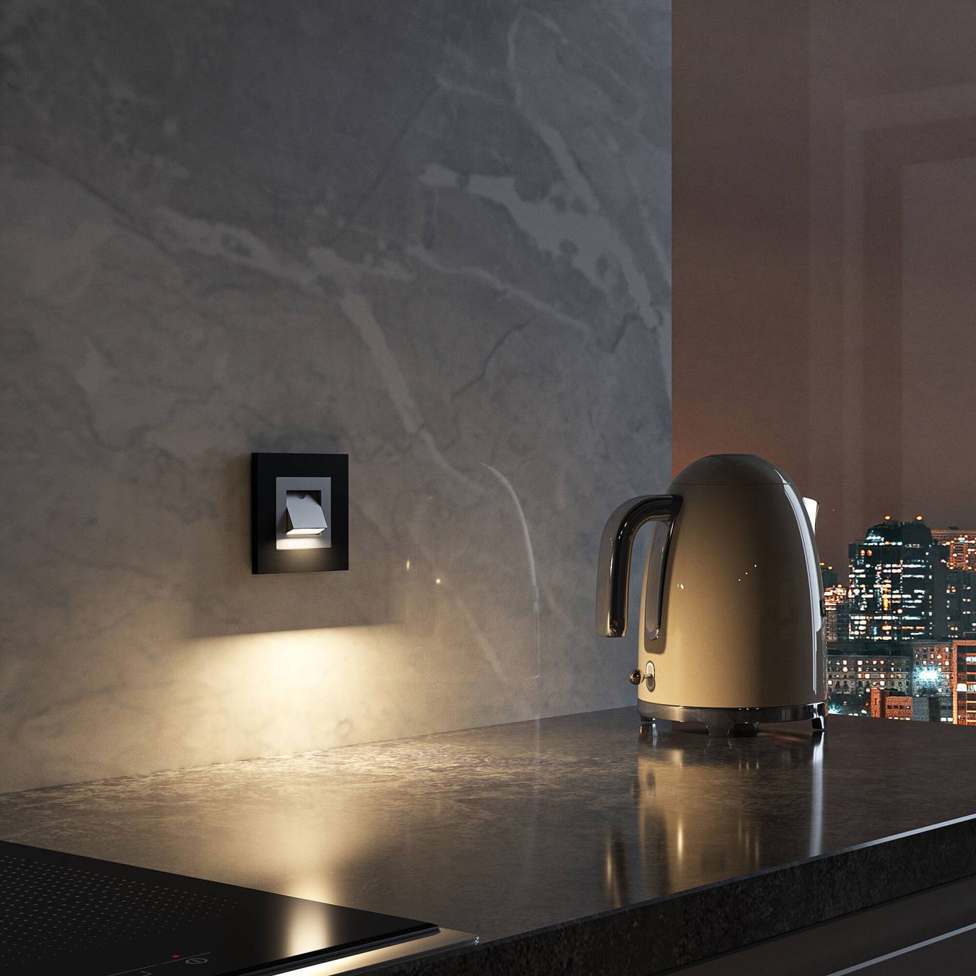 W1154706/ Поворотная встраиваемая LED подсветка Turn (серебряный) Подсветка Werkel Встраиваемые механизмы серебряные W1154706/ Поворотная встраиваемая LED подсветка Turn (серебряный)