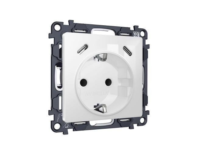 MA110510 Розетка Ambrella Volt ALFA MA110510