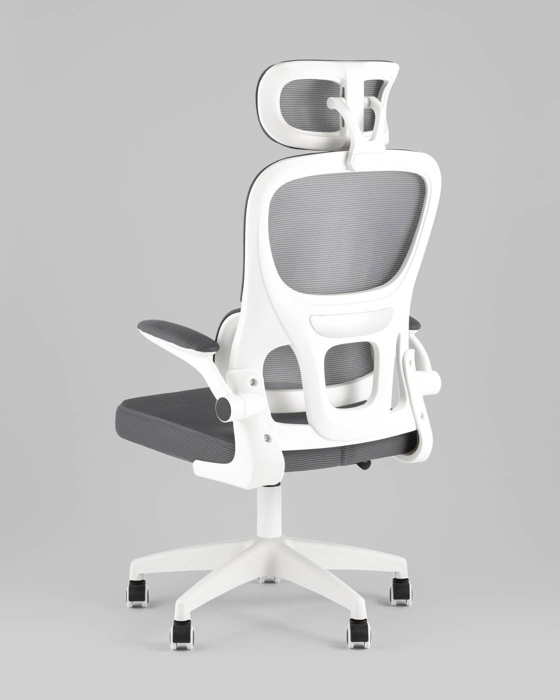 OUE-2529W grey Офисное кресло Stool Group OUE-2529W grey