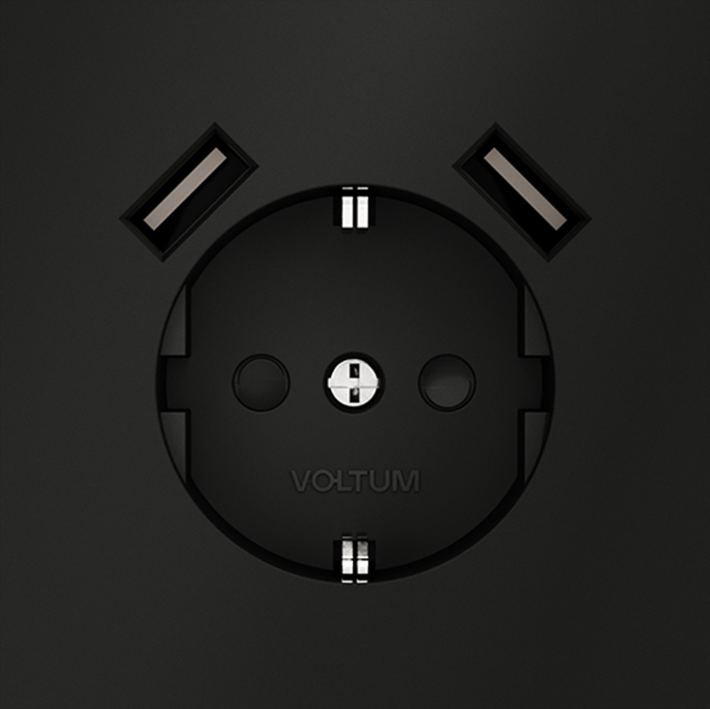 VLS040408 Розетка Voltum S70 VLS040408