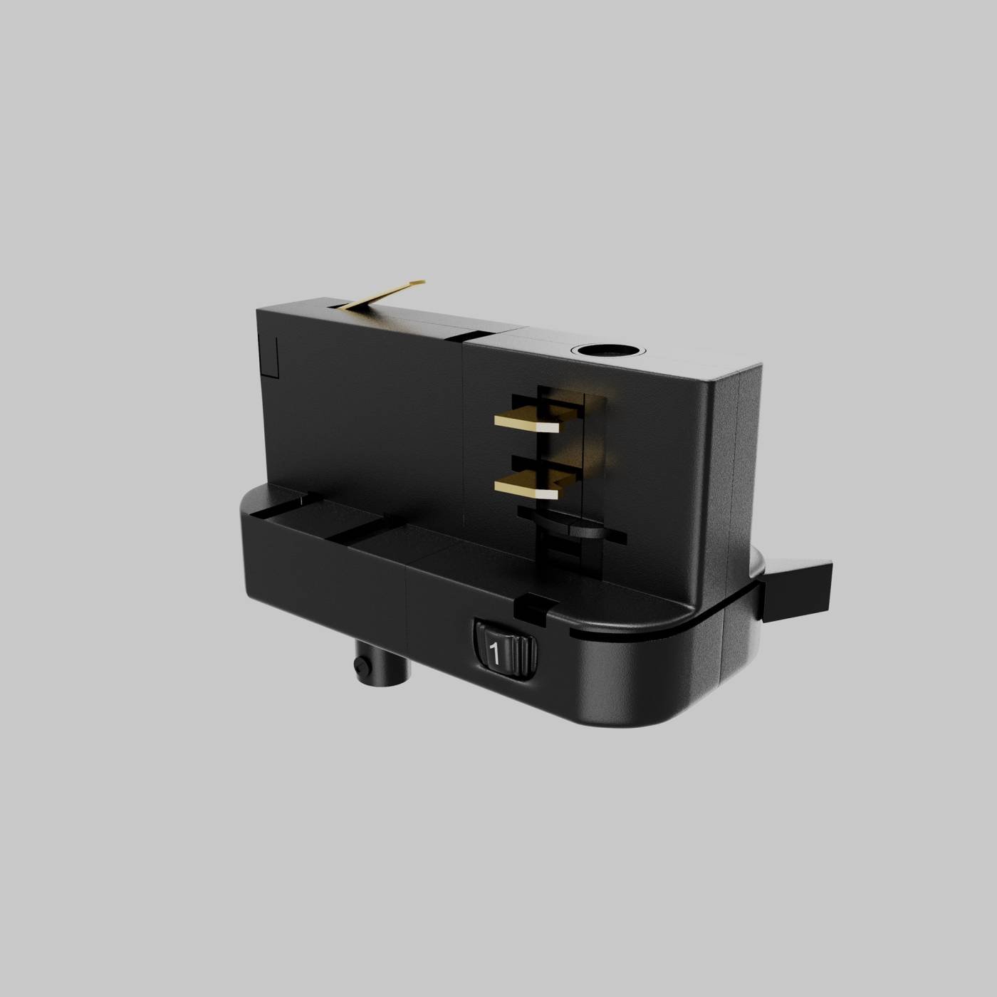 Трековое крепление Maytoni Accessories for tracks Trinity TRA005-3-A-B