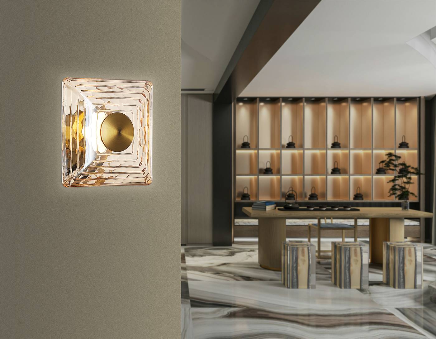 Настенный светильник Ambrella Crystal LH31035