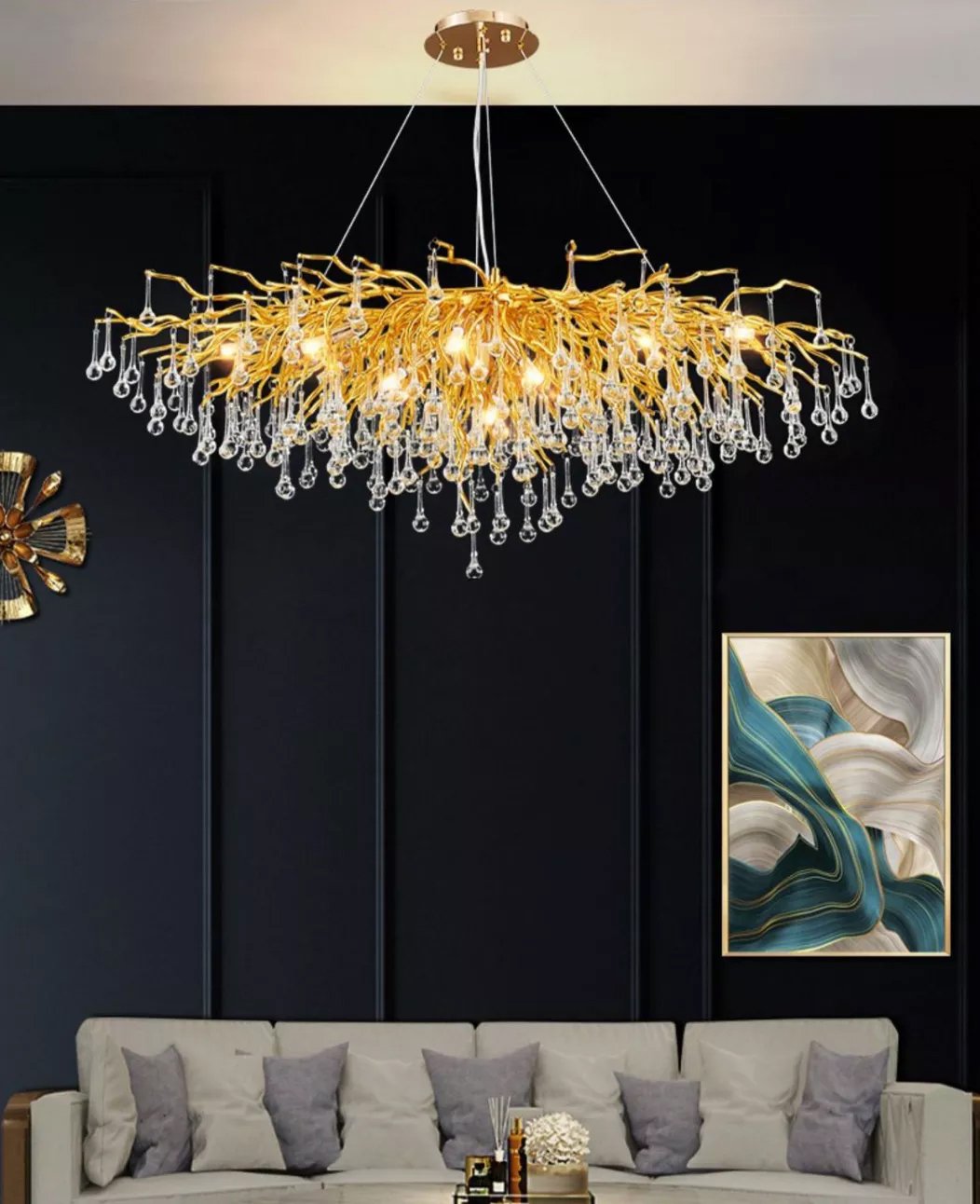 XX19001-150 gold Подвесная люстра Delight Collection XX19001 XX19001-150 gold