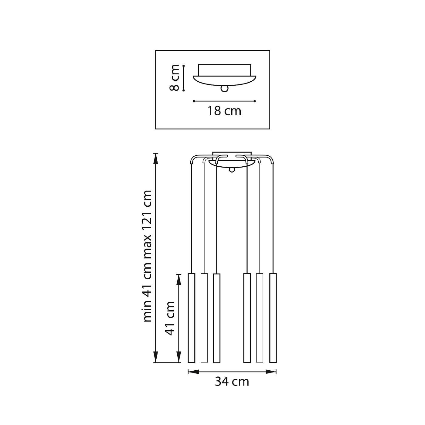 Светильник подвесной Lightstar Tubo L8T747237