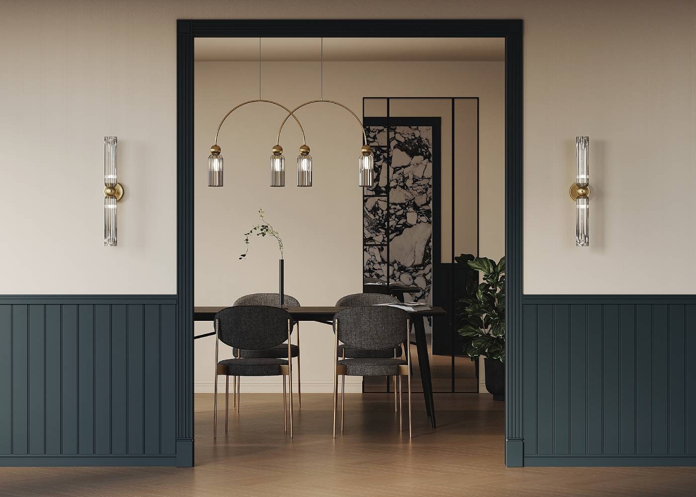 MOD302WL-02GR1 Настенное бра Maytoni Antic MOD302WL-02GR1