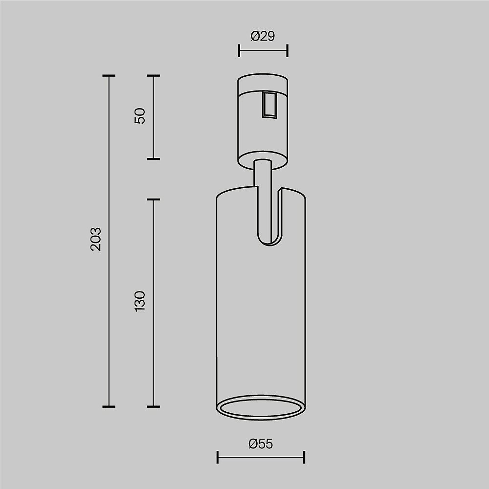 TR144-1-12W4K-W-PT Трековый светильник Maytoni Focus Led TR144-1-12W4K-W-PT