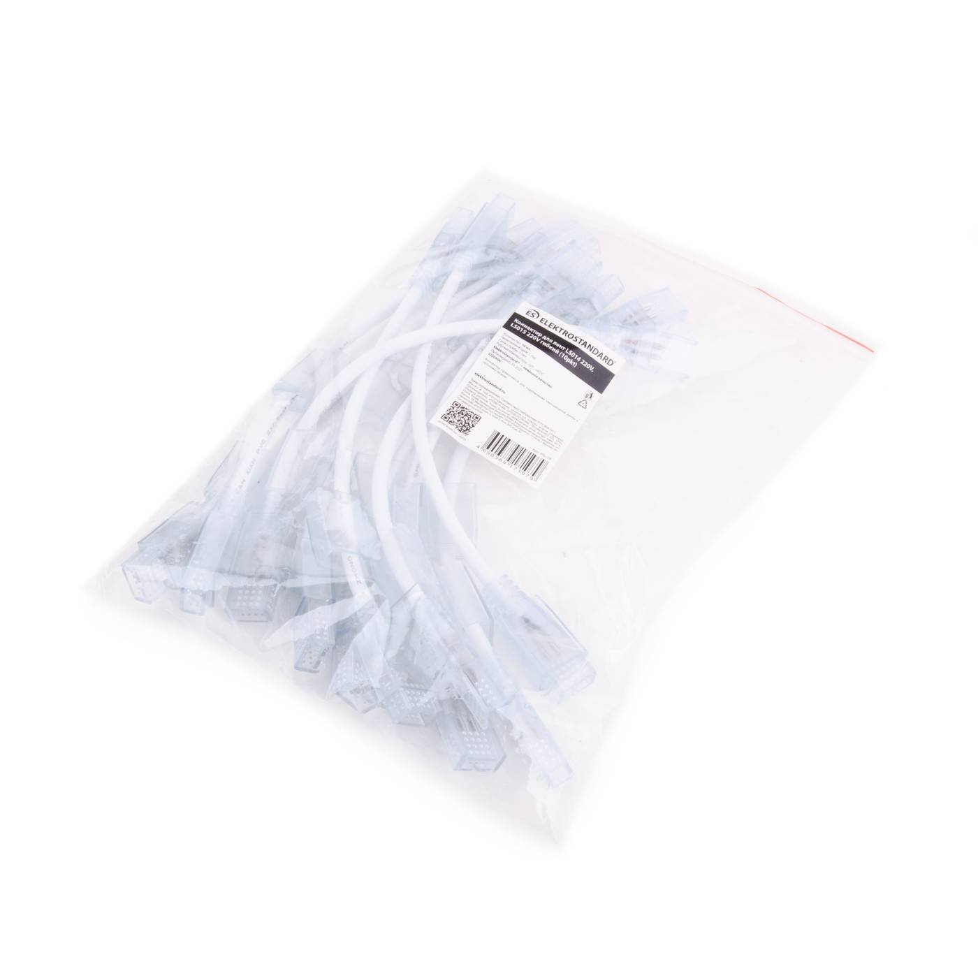 Elektrostandard Коннектор для лент LS014 220V, LS015 220V гибкий (10pkt) (PSL-18)