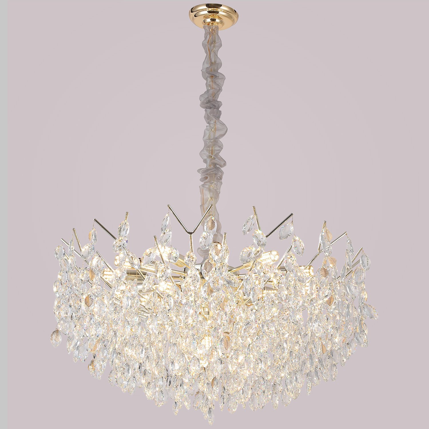 IL5160-800PZF-25 GD ELITE Подвесная люстра ILLUMICO IL5160-800PZF-25 GD ELITE