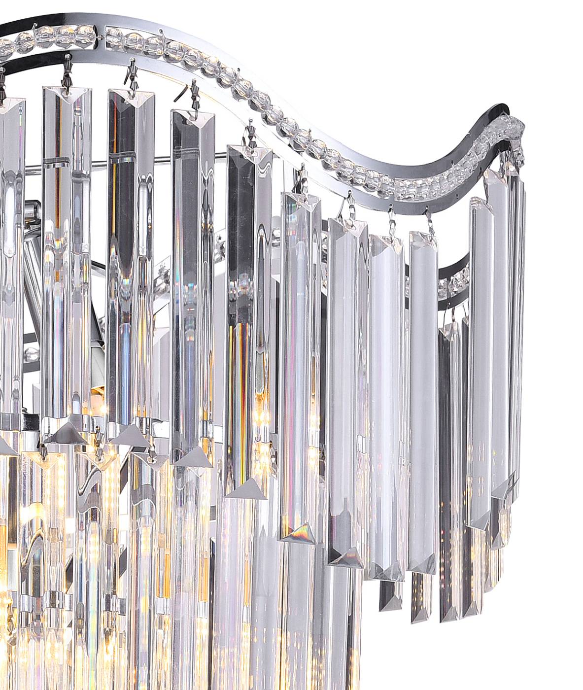 Подвесная люстра Natali Kovaltseva Angel ANGEL 81429/8C CHROME