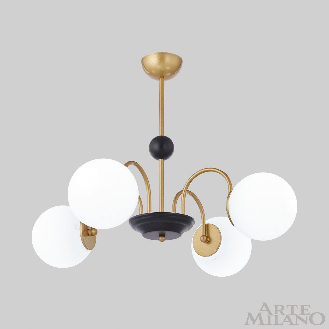 Потолочная люстра Arte Milano Napoli 312066/D700/4 BS/BK
