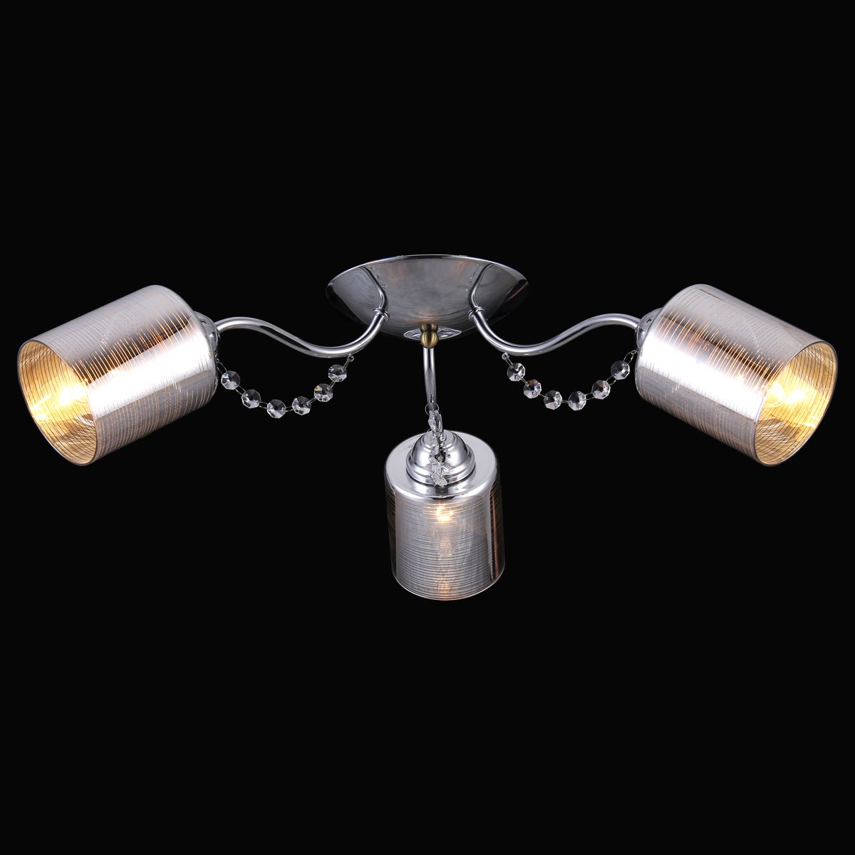 75035-3C CHROME Потолочная люстра Natali Kovaltseva 75035 75035-3C CHROME