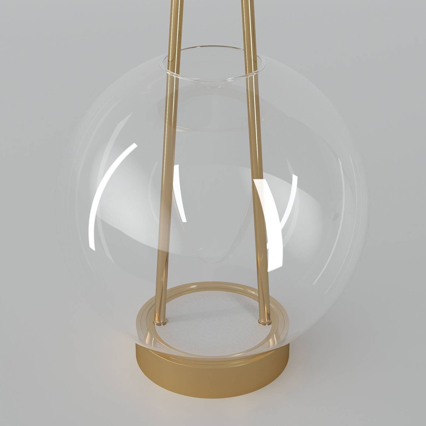 Настольная лампа Eurosvet Frasco 80507/1 латунь