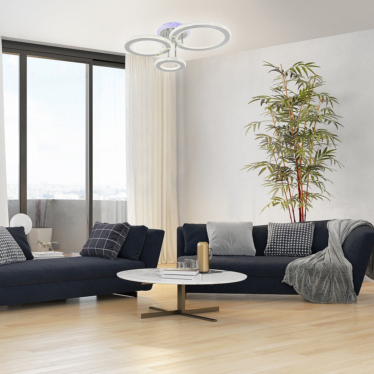 10297/3LED BL Потолочная люстра Escada Venus 10297/3LED BL