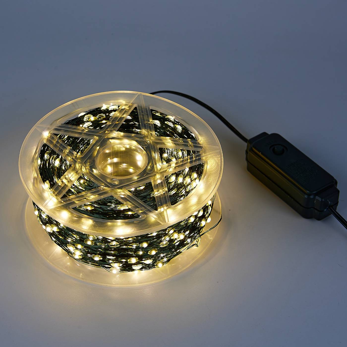 Гирлянда Uniel ULD-S40000-4000/DGA WARM WHITE IP20 DEW