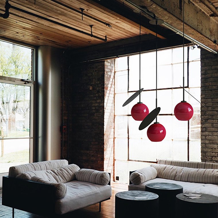 208614-22 Светильник подвесной ImperiumLoft Cherry01 208614-22