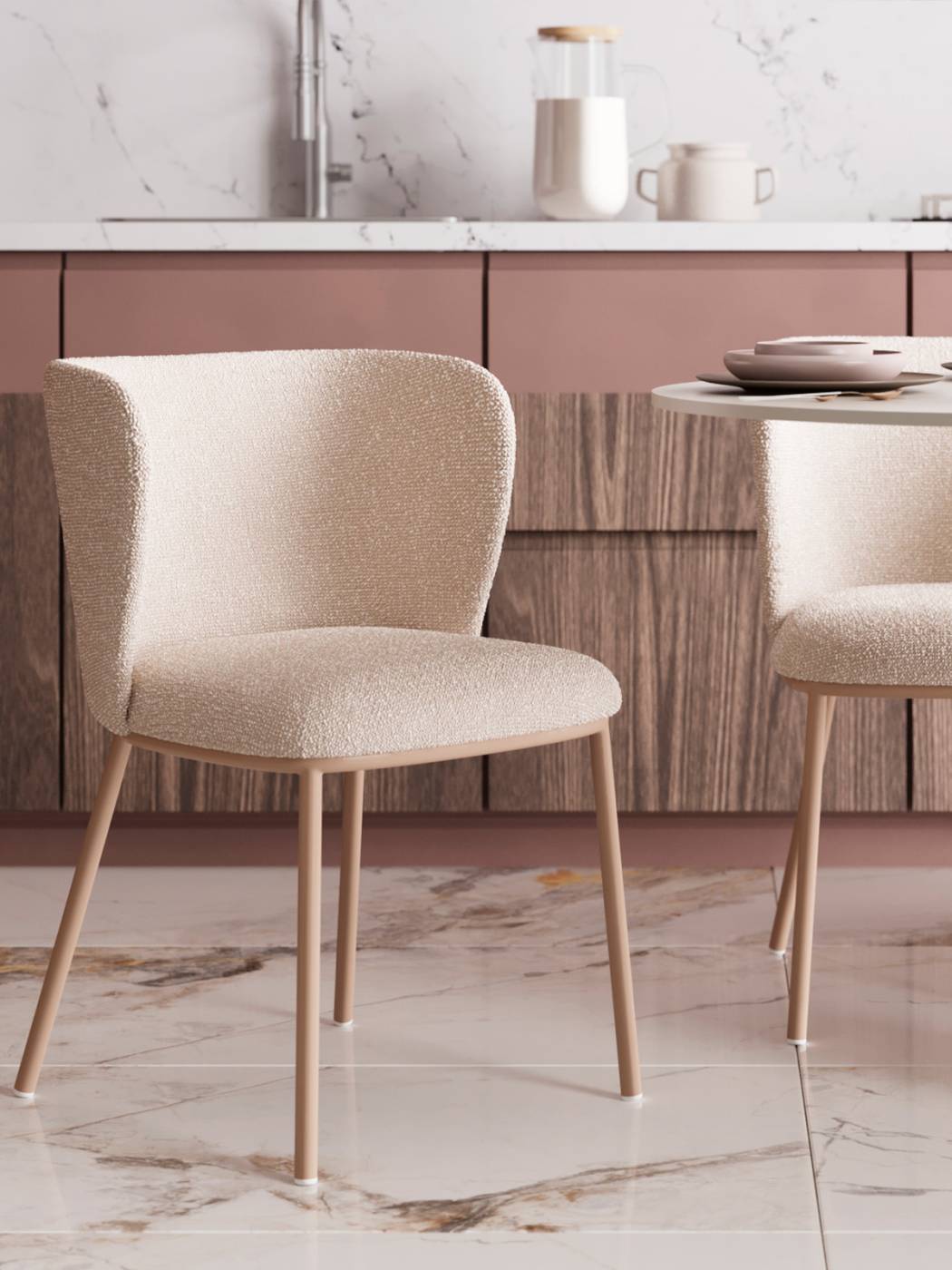 Обеденный стул Stool Group Stag FDC9131P OTE-MIL-120 F13