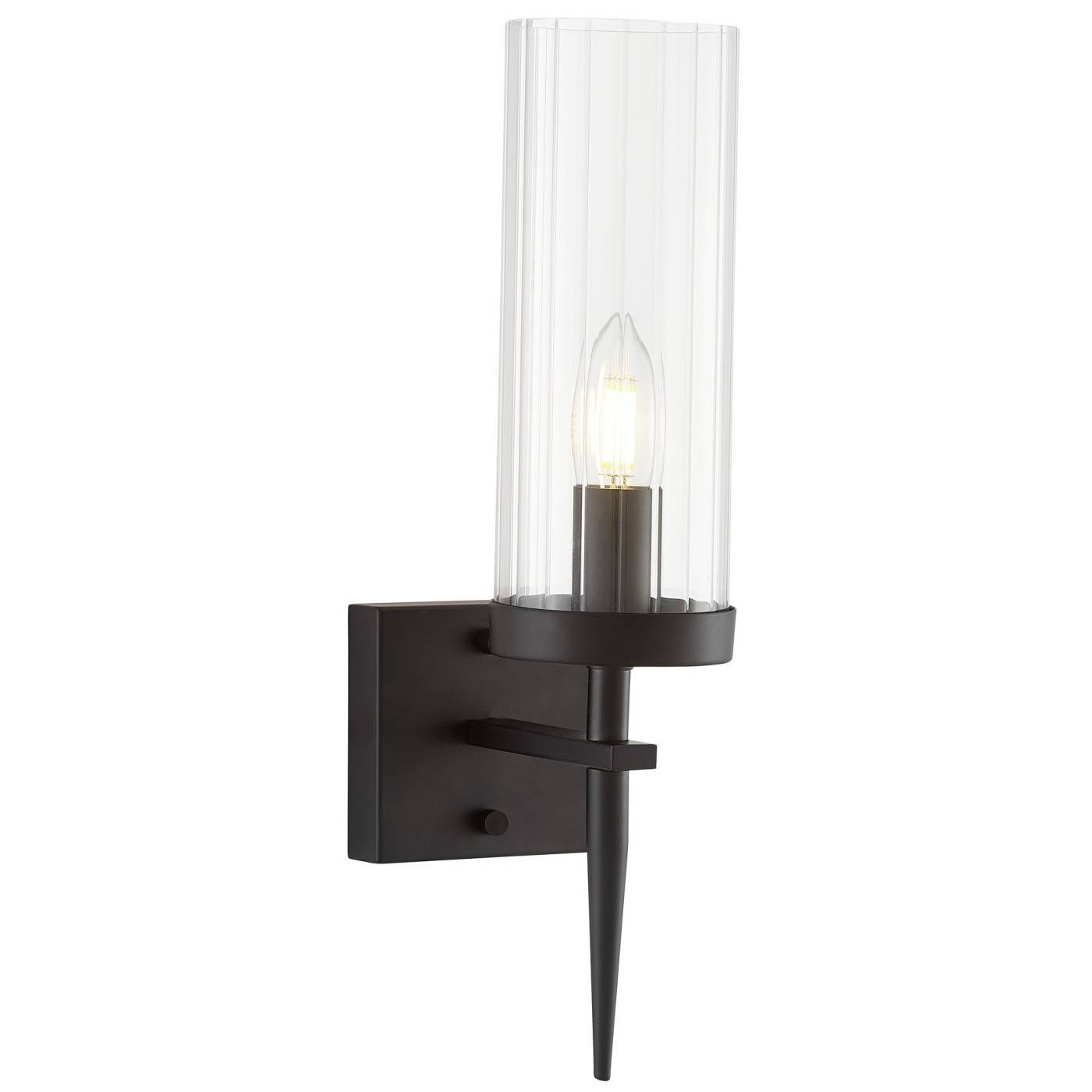 Настенное бра Lumina Deco Moratti LDW 8022-1 BK+PR