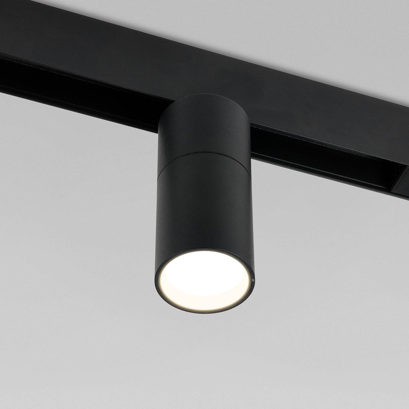 Slim Magnetic R01 Трековый светильник 6W 4200K (черный) 85011/01 Магнитный трековый светильник Elektrostandard Slim Magnetic Slim Magnetic R01 Трековый светильник 6W 4200K (черный) 85011/01
