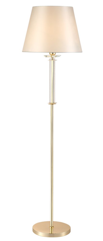 NICOLAS PT1 GOLD/WHITE Торшер Crystal Lux Nicolas NICOLAS PT1 GOLD/WHITE