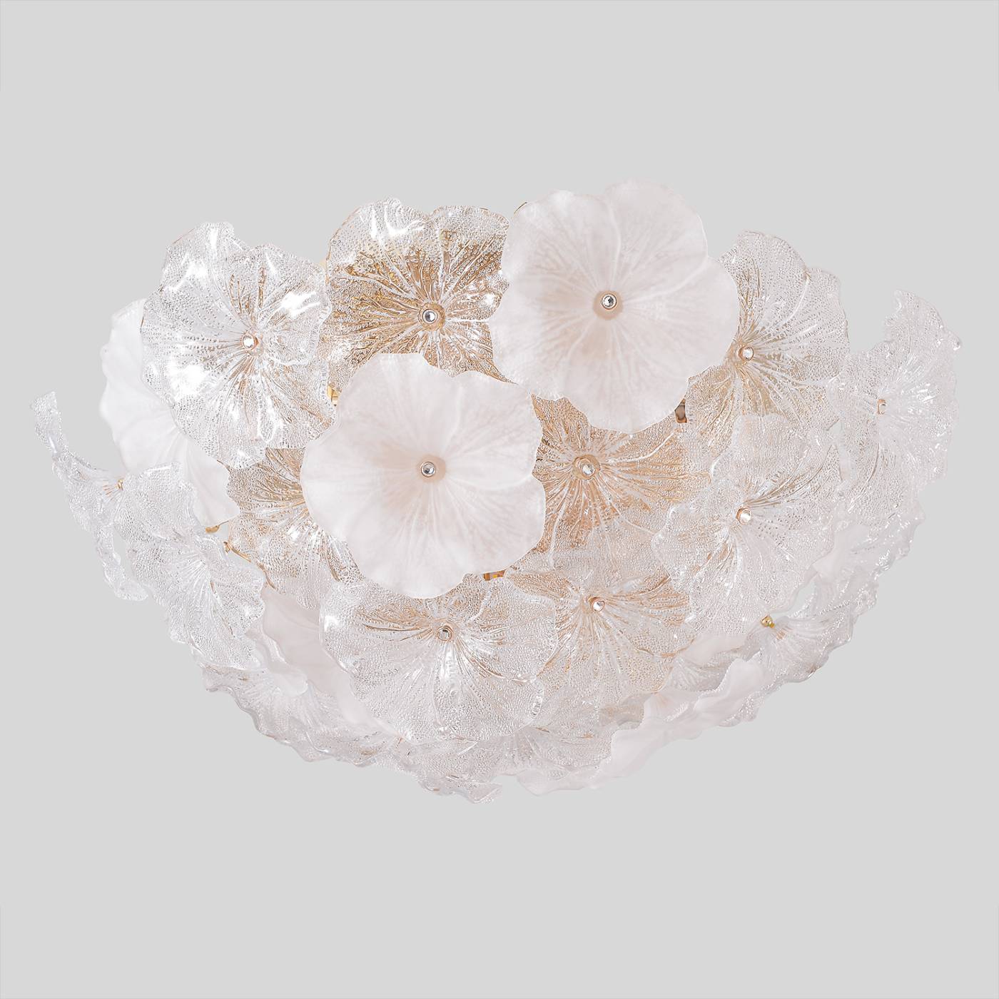 MAGNOLIA PL12 GOLD Потолочная люстра MAGNOLIA Crystal Lux MAGNOLIA PL12 GOLD