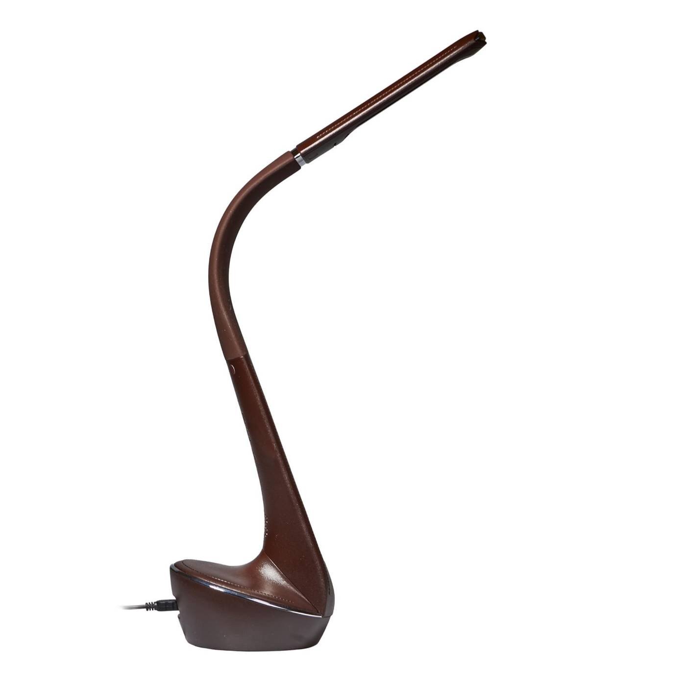 TLD-566 Brown/LED/300Lm/4500K/Dimmer Настольная лампа Uniel TLD-566 Brown/LED/300Lm/4500K/Dimmer