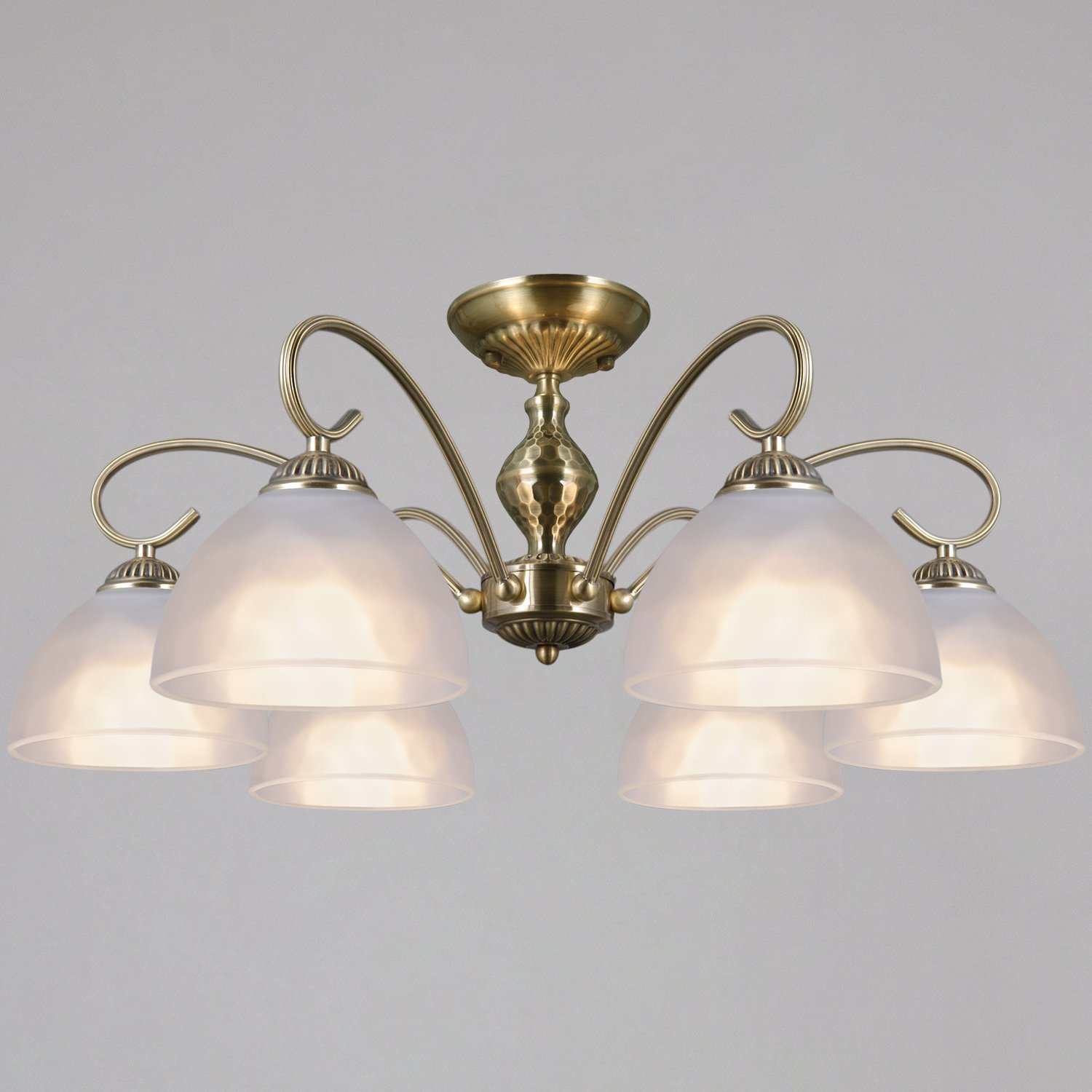 IL0894-6CSQ-26 AB ELITE Потолочная люстра ILLUMICO IL0894-6CSQ-26 AB ELITE