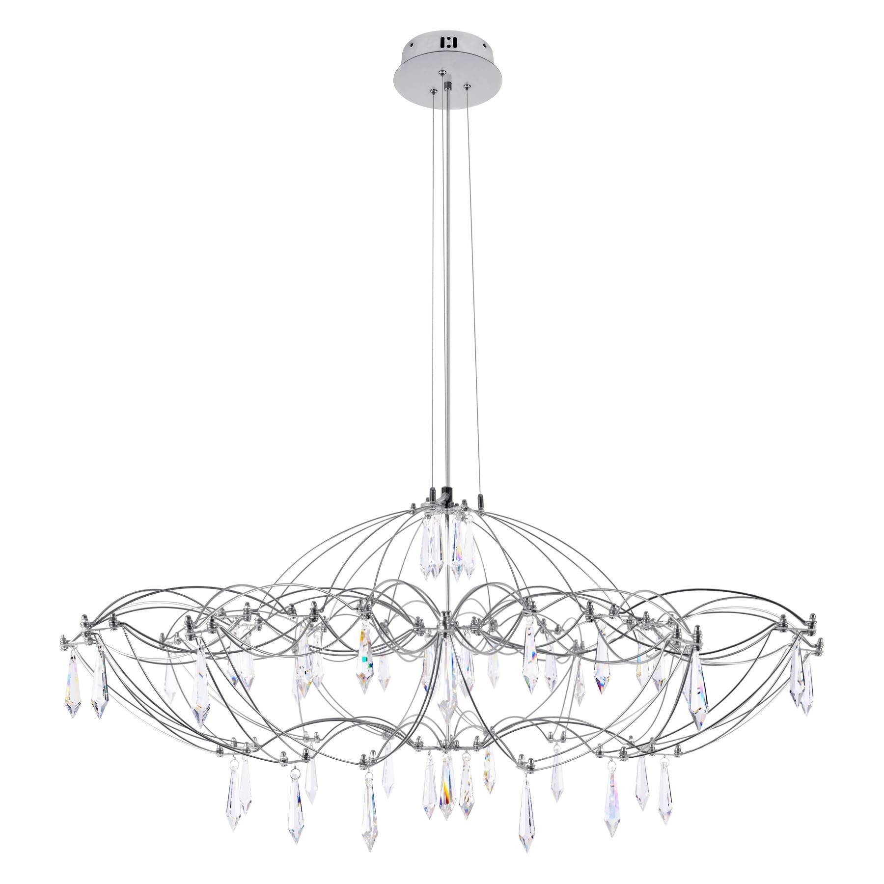 10586/900 Silver Asfour Подвесная люстра Mira Loft It 10586/900 Silver Asfour