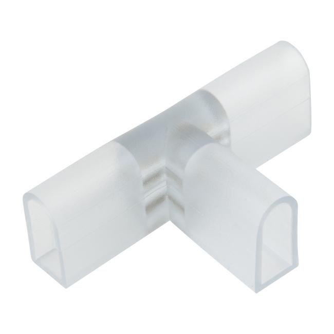 UTC-K-32/N21 CLEAR 010 POLYBAG Соединитель контактный Т-образный для светодиодных лент ULS-N21 NEON 220В Uniel UTC-K-32/N21 CLEAR 010 POLYBAG
