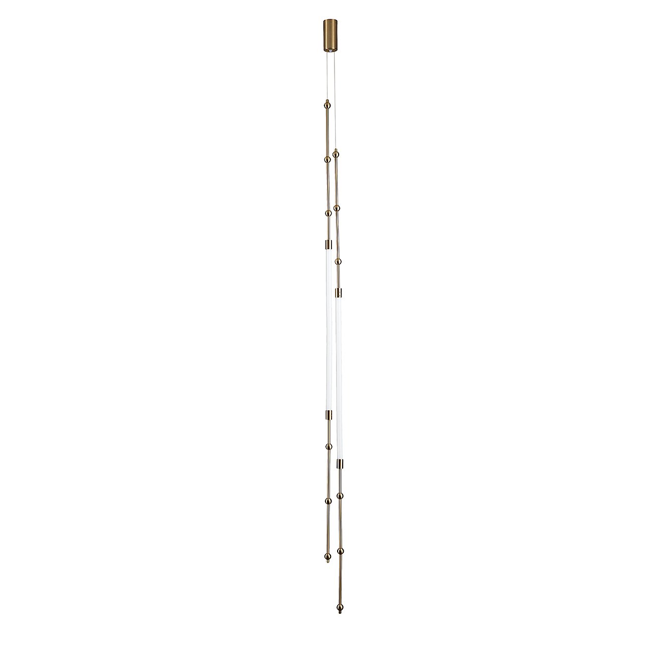 Светильник подвесной Indigo Corda V000063L 14010/2P Brass