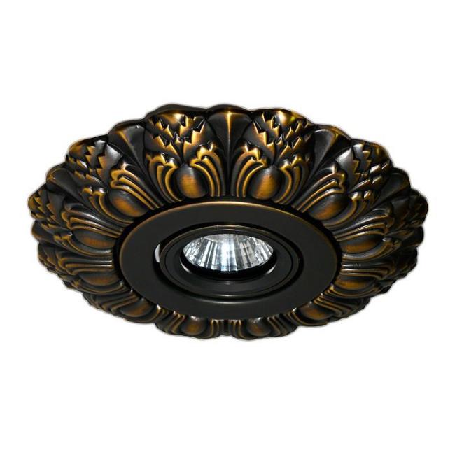 Встраиваемый светильник с узорами Latica 370191 Novotech