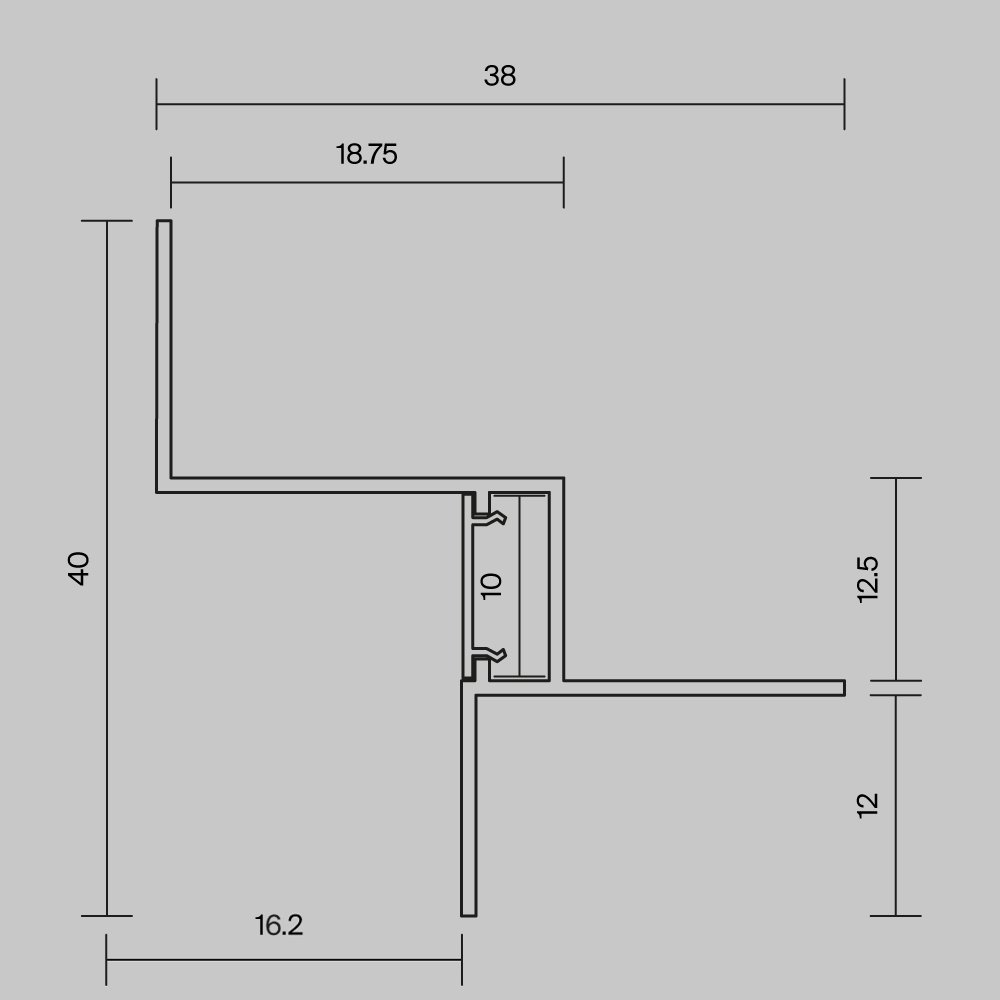 636024 Профиль Led Strip 636024