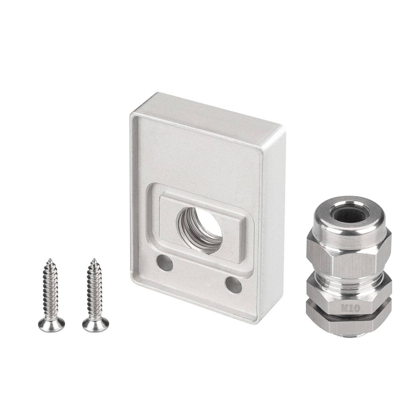 038702 Заглушка для профиля WPH-FLOOR27-H28 с отверстием Arlight 038702