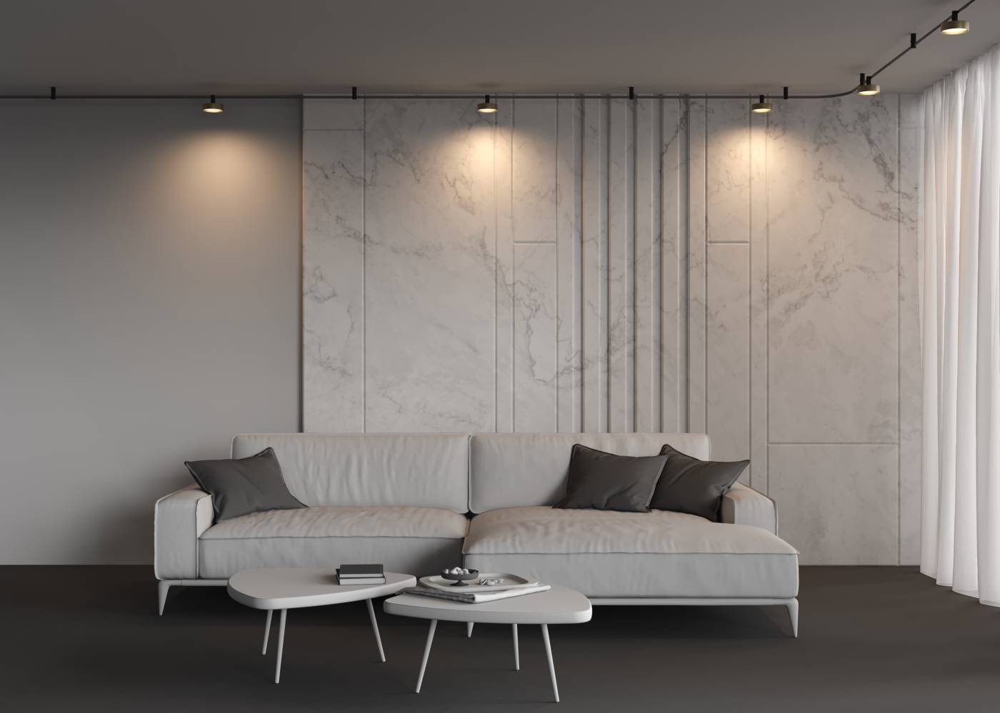 TR204-1-12W3K-BBS Трековый светильник Maytoni Zon TR204-1-12W3K-BBS