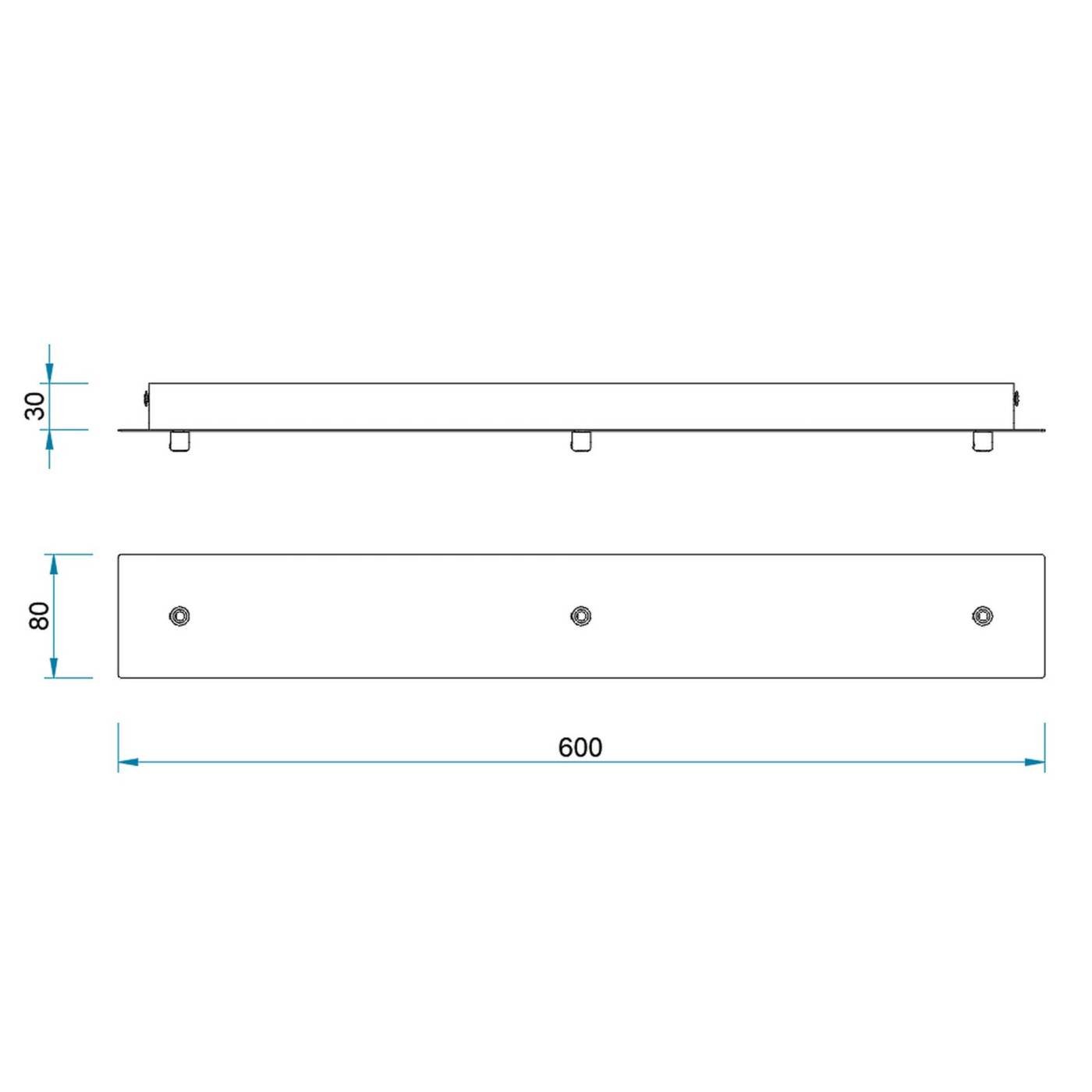 9465 9465 Основание потолочное 3L MODULAR LIGHT FLORONES