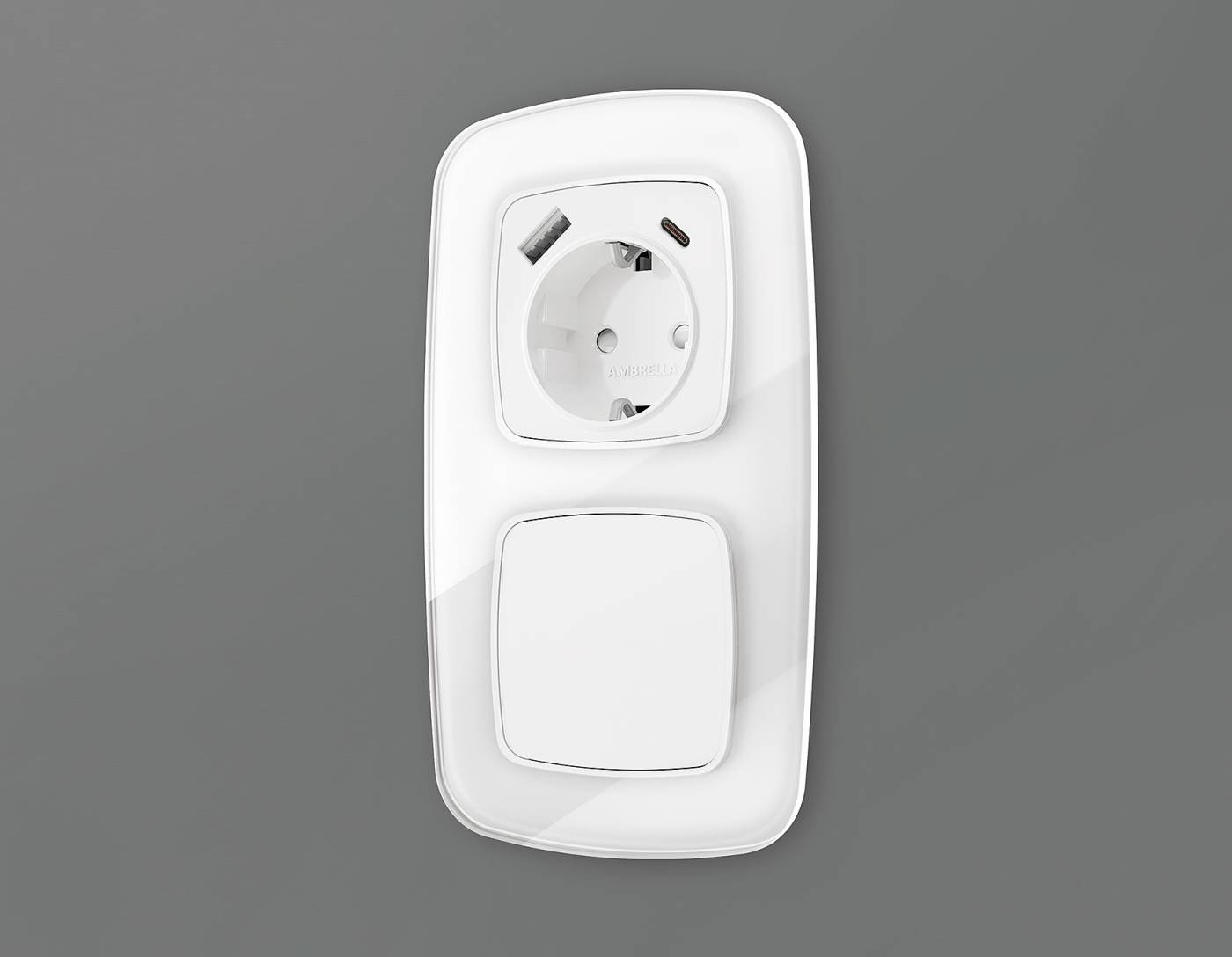 OP1160 Накладка на механизм Ambrella Volt OMEGA OP1160