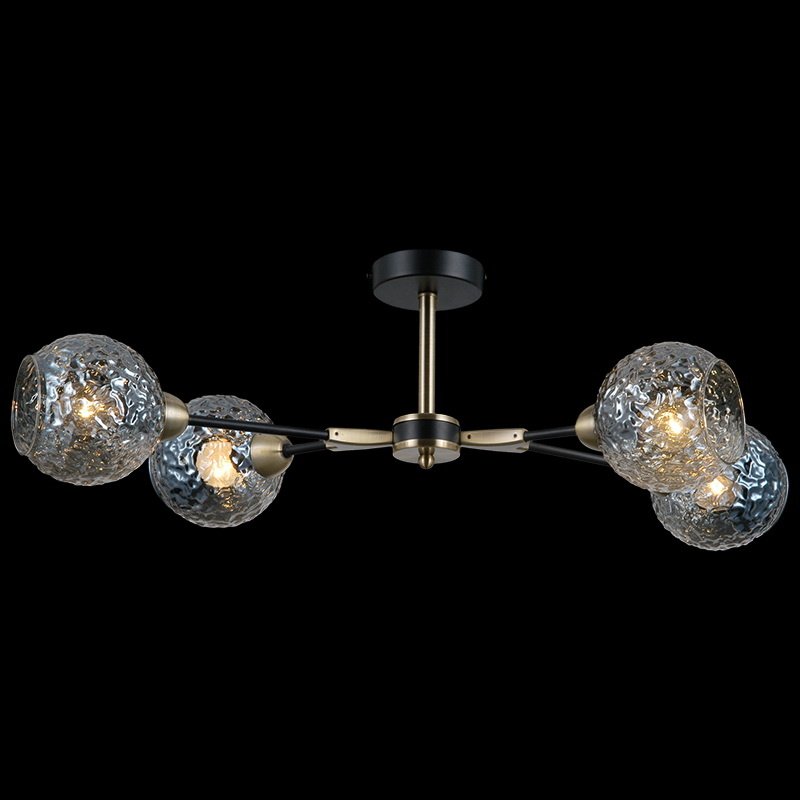 Потолочная люстра ILLUMICO IL0253-4CSQ-79 BK AB