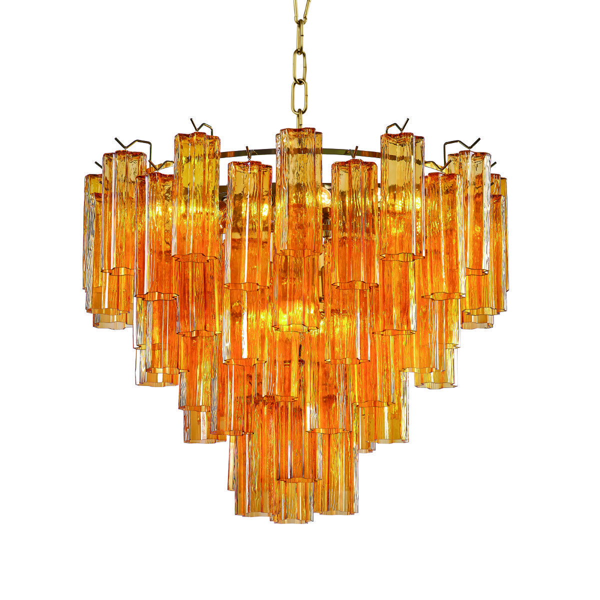 OWD2093-D75 gold/amber Подвесная люстра Delight Collection OWD2093 OWD2093-D75 gold/amber