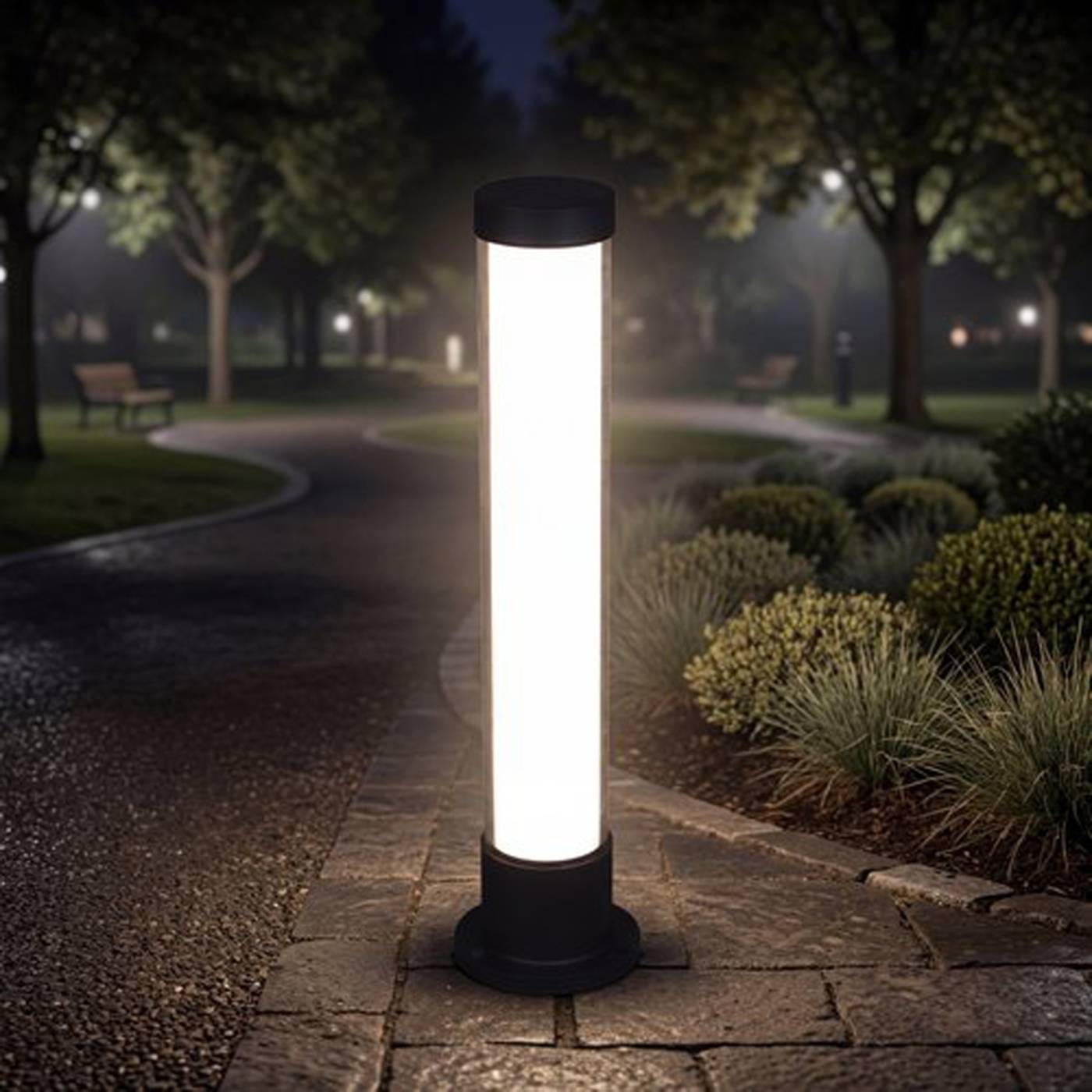 Наземный фонарь Reluce 09985-0.7-001JH 0.6M LED18W BK RLOS