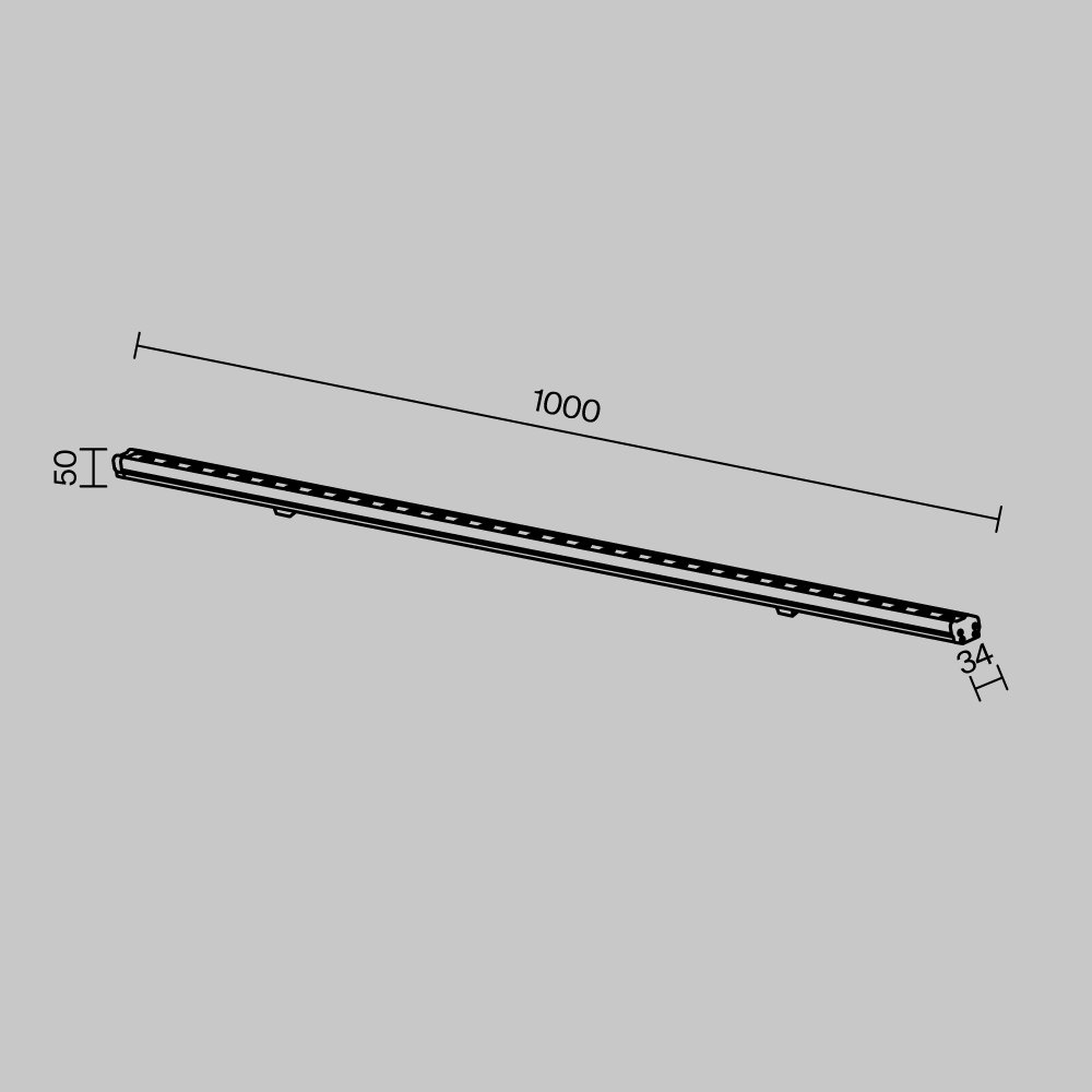 O509WL-L36B3K Настенный светильник Stria Maytoni O509WL-L36B3K