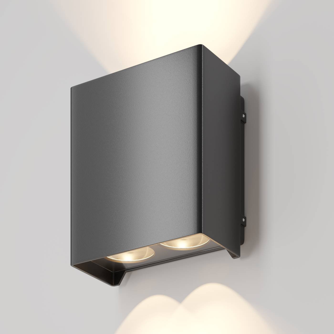 O570WL-L20B3K Уличный настенный светильник Maytoni Shell O570WL-L20B3K