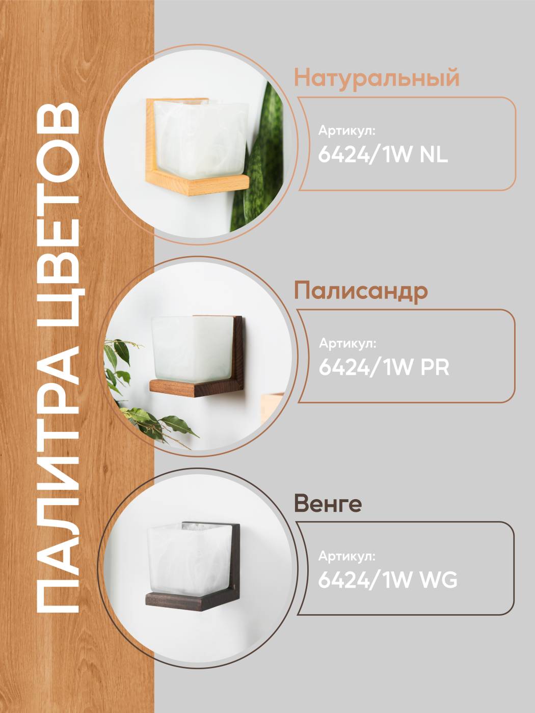 Настенный светильник Мелодия Света Nika 000031277