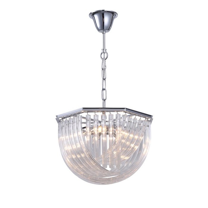 KR0116P-5R/A chrome Подвесная люстра Delight Collection Murano Glass KR0116P-5R/A chrome