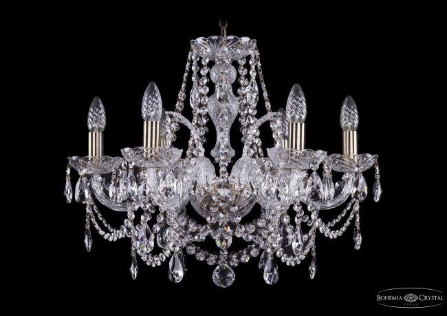 1411/6/195 Pa Подвесная хрустальная люстра 1411 Bohemia 1411/6/195 Pa