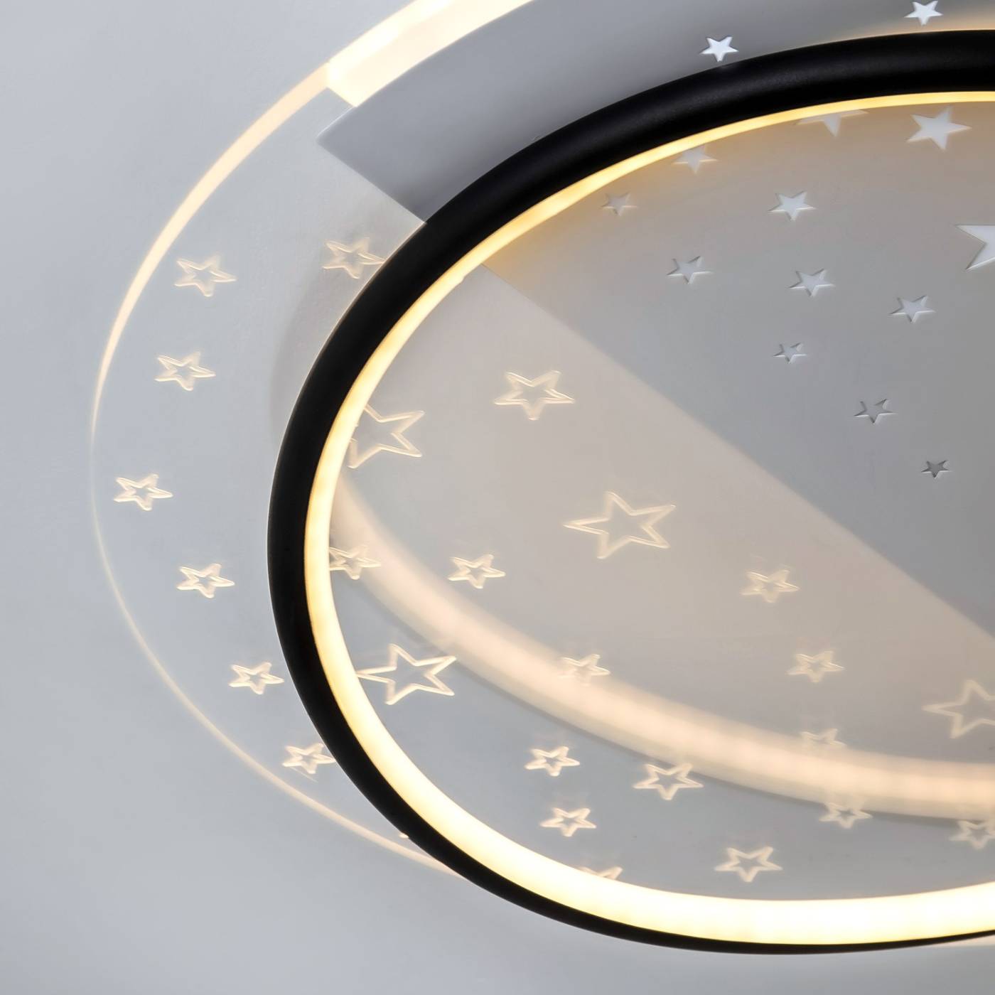L1036-480 BK Потолочная люстра L LED4U L1036-480 BK